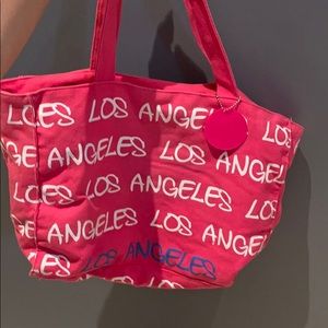 Pink Los Angeles Tote